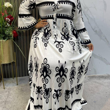 ROBE MAROCAIN matière coton